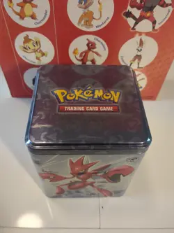 Pokemon TCG: Stacking Tin Q1 2024 - Metal Type Sealed OFFICIAL Pokemon Tins & Bo - Image 5