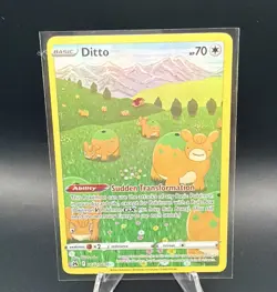 Pokemon Ditto GG22/GG70 Crown Zenith Galarian Gallery Full Art Holo UR ENG - Image 1