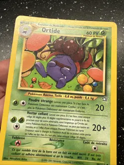 Carte Pokemon Wizards Neo Genesis Ortide 36/111 Francais Vf Fr - Image 3