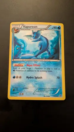Pokemon Vaporeon Cosmos Holo XY-Ancient Origins 22/98 - Image 1