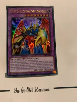 VWXYZ-DRACHENKATAPULTKANONE - L.A. LART-DE032 DE Yu-Gi-Oh! CARD ULTRA RARE HOLO - Image 2