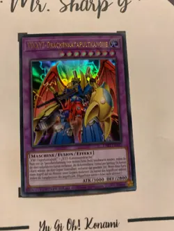 VWXYZ-DRACHENKATAPULTKANONE - L.A. LART-DE032 DE Yu-Gi-Oh! CARD ULTRA RARE HOLO - Image 3