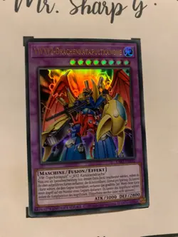 VWXYZ-DRACHENKATAPULTKANONE - L.A. LART-DE032 DE Yu-Gi-Oh! CARD ULTRA RARE HOLO - Image 5