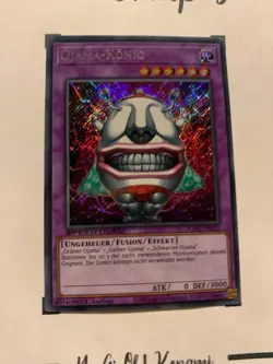 OJAMA-KONIG - 1. AUFLAGE SPEED DUEL SGX1-DEC21 DE Yu-GI-Oh! CARD SECRET RARE** - Image 5