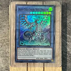 Yugioh Blue-Eyes Chaos MAX Dragon LDS2-EN016 Ultra Rare 1st Edition NM - Image 1