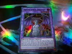 Doom Virus 1st Edition Blue Ultra Rare DLCS-EN055 Yu-Gi-Oh! - Image 1