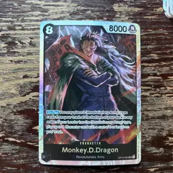 Monkey.D.Dragon OP12-094 SR Foil Legacy of the Master One Piece NM/M - Image 1