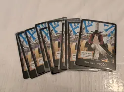 The Azure Sea's Seven Dracule Mihawk Don!! Full Set One Piece English OP14 - Image 1