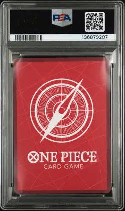 2025 ONE PIECE PROMOS DODGERS X ONE PIECE NIGHT #010 MONKEY D. LUFFY PSA 10 - Image 2