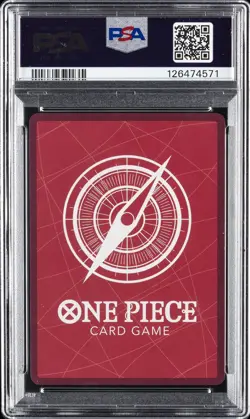 2025 ONE PIECE PROMOS DODGERS X ONE PIECE NIGHT #010 MONKEY D. LUFFY PSA 10 - Image 2