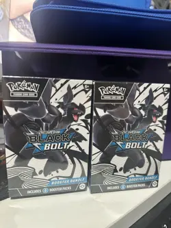 Pokemon ~ Scarlet and Violet ~ Black Bolt ~ Booster Bundle Brand New Sealed - Image 1