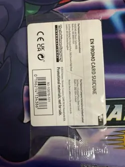 SEALED Suicune Holo Gamestop Exclusive 026/094 STAMPED PROMO Swirl Pokemon TCG. - Image 3