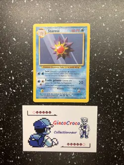 Carte Pokemon Francais Wizard Set De Base Staross 64/102 Edition 2 Unlimited - Image 1