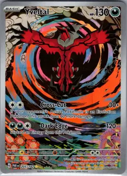 Yveltal 205/182 SV04: Paradox Rift - Pokemon Card - NM - Image 1