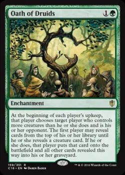 Oath of Druids - Near Mint MTG Commander 2016 Edition - Image 1