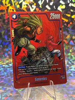 Dragon Ball TCG Card Gotenks FS02-03 SR Limited Pack Manga Version 02 Holofoil - Image 2