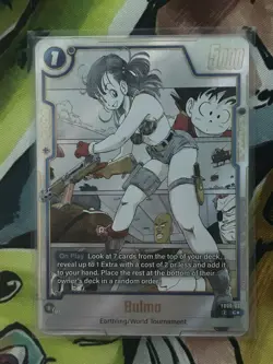 Bulma FB06-035 Alternate Art Dragon Ball Manga Booster Card Fusion World Manga - Image 1