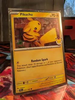 Pikachu (Pokemon Day 2026) 051/162 Miscellaneous Cards & Products Holo - Image 3