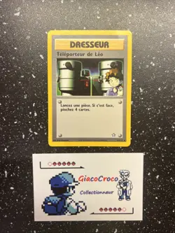 Carte Pokemon Wizards Neo Genesis Dresseur Teleporteur De LEO 91/111 Francais - Image 1
