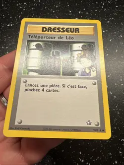 Carte Pokemon Wizards Neo Genesis Dresseur Teleporteur De LEO 91/111 Francais - Image 4