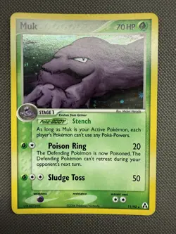Muk Holo Rare (11/92) ex Legend Maker Pokemon Card - Image 1