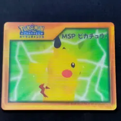 Pikachu MSP Nice/CHANNEL Channel Lenticular NICENice Rare Pokemon Card Game - Image 1