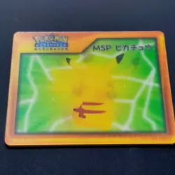 Pikachu MSP Nice/CHANNEL Channel Lenticular NICENice Rare Pokemon Card Game - Image 2