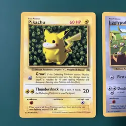 Pikachu Pudding Pikachu English version Old Back 2 Promo Rare Pokemon Card Game - Image 2