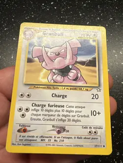 Carte Pokemon Wizards Neo Genesis Granbull 37/111 Francais Vf Fr - Image 3