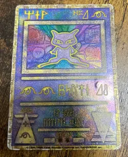 Ancient Mew error version within 24 hours after Promo Rare Pokemon Card Game - Image 1