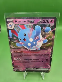 Azumarill Ex 84 Double Rare Ascended Heroes Pokemon Card Near Mint - Image 4