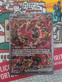 Oricorio Ex 024 Black Star Promo Illustration Rare Pokemon Card - Image 1