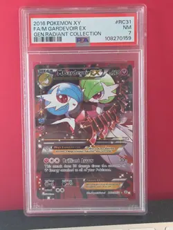 M Gardevoir EX (Full Art) RC31-32 Generations: Radiant Collection Holo PSA 7 - Image 1