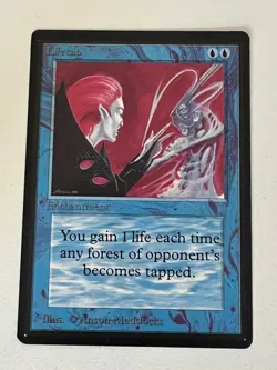 Magic the Gathering MTG Beta Lifetap NM (Beta Bob) - Image 1