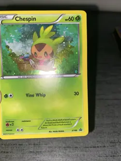 Carte Pokemon Chespin XY88 Promo Holo Anglais OCCASION - Image 5