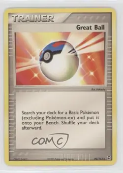Great Ball Pokemon EX Power Keepers #77 2007 - Image 1