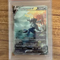 2023 Pokemon Crown Zenith Hisuian Samurott v Galarian Gallery #GG51/GG70 PSA 10 - Image 2