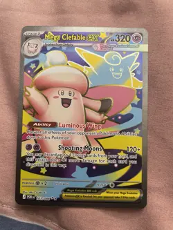 Pokemon Mega Evolution Perfect Order Lot Of 2 Mega Clefable & Starmie FA NM - Image 2