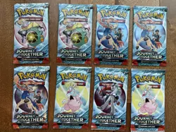 🔥 8 x Pokemon Scarlet & Violet Journey Together Booster Packs - Image 1
