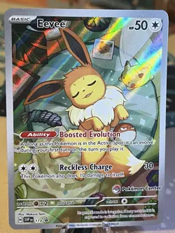 Pokemon EEVEE Promo Pokemon Center Exclusive #173 ENG - Image 1
