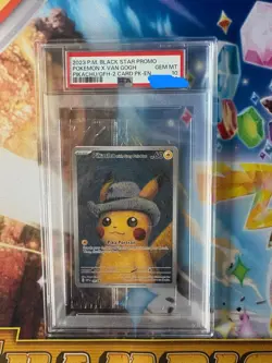 Pokemon PSA 10 SEALED Pikachu With Grey Felt Hat 085 Van Gogh Promo 2023 English - Image 1