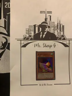 SASUKE SAMURAI - PGD-KR015 KOREAN Yu-Gi-Oh! CARD SUPER RARE HOLO KONAMI - Image 1