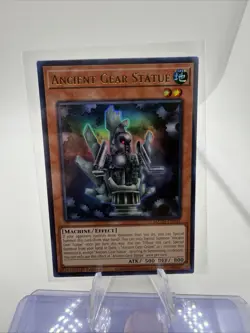 Yugioh MZTM-EN045 - Ancient Gear Statue - Ultra Rare 1st ed NM - Image 1