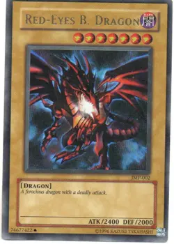 YuGiOh: Shonen Jump Magazine Promos: Red-Eyes B. Dragon: LP Condition - Image 1