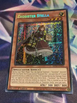 Yu-Gi-Oh! TCG Exosister Stella MP23-EN253 Prismatic Secret Rare NM/M - Image 2