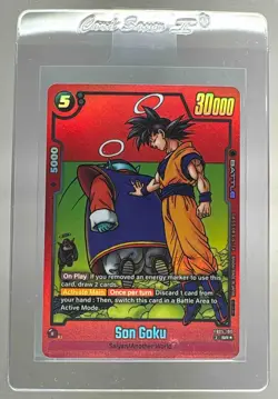 Son Goku 2025 Dragon Ball Super Fusion World Limited Manga Promo FB05-100 - Image 1