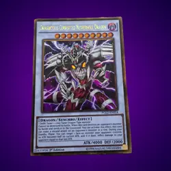 Yu-Gi-Oh Dragocytos Corrupted Nethersoul Dragon PGL2-EN014 Gold SR 1st Edition - Image 1