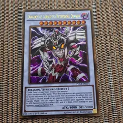 Yu-Gi-Oh Dragocytos Corrupted Nethersoul Dragon PGL2-EN014 Gold SR 1st Edition - Image 2