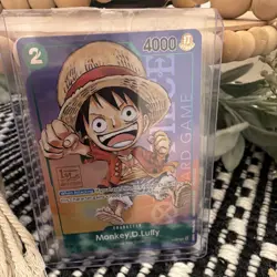 Bandai Monkey.D.Luffy P-037 1st Anniversary SR Bonus Super Rare Foil 4000 - Image 1