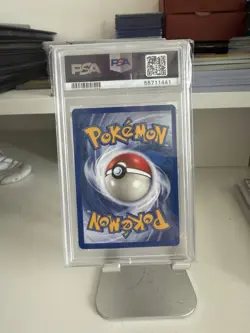 1999 Pokemon Base Set Fire Energy Card 98/102 PSA 9 Mint - Image 2